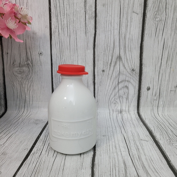 Make My Day Retro Milk Bottle, Small - Picture 1 of 3